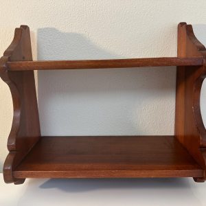 Cutest Vintage Hand Made Small Wood Book or Spice Shelf | Cottagecore